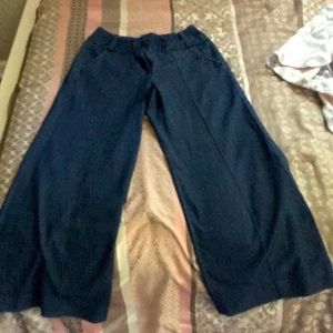 Dress barn dress jeans flare wide leg